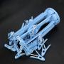 WSSROGY Round Folding Laundry Drying Clothes Hanger with 16 Clips Octopus Clothespins, Clip and Drip Hanger