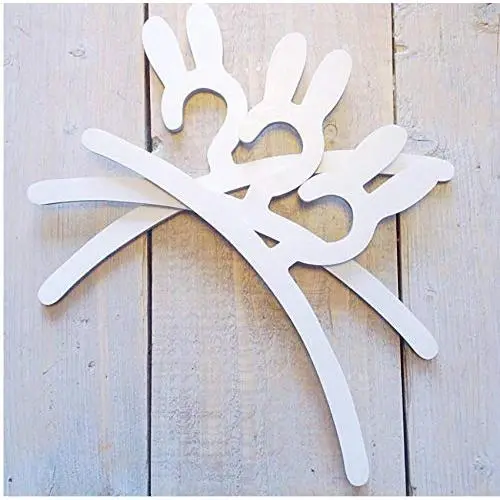 5pcs Cute Original Pine Wood Bunny swan Cloth Hanger for Baby Cloth Creative Rabbits Hanger for Kids Present Random Color 5pcs Cute Original Pine Wood Bunny swan Cloth Hanger for Baby Cloth Creative Rabbits Hanger for Kids Present Random Color