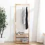 XF Coat Racks Bamboo Wo Wood Coat Rack Floor Bedroom Hanger Simple Clothes Shelf Household Rack Hanger - Wood Color Entryway Furniture (Size : 78178cm) XF Coat Racks Bamboo Wo Wood Coat Rack Floor Bedroom Hanger Simple Clothes Shelf Household Rack Hanger - Wood Color Entryway Furniture (Size : 78178cm)
