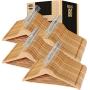 Utopia Home Solid Wooden Suit/Coat Hangers - Ideal for Suits, Coats, Jackets, Pants, Dresses (Bulk Pack of 80, Natural Finish)