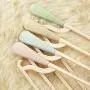 TOPBATHY 5pcs Clothes Hangers Non Slip No Shoulder Bump Suit Hangers Durable Space Saving Clothes Hangers Coat Sweater Jackets Pants Shirts(Mixed Color)