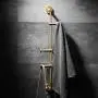 Barture-Coat rack Clothes Stand Hangers Wall Brass Multiple Hooks Entryway Storage Shelf Creative Style (Size : 5 Hooks) Barture-Coat rack Clothes Stand Hangers Wall Brass Multiple Hooks Entryway Storage Shelf Creative Style (Size : 5 Hooks)