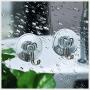 DSMY 11 Pack Suction Cup Wall Hooks, Home Kitchen Bathroom Wall Towel Robe Hangers, Utility Hooks, Hanging Supplies