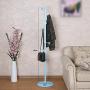 Iron Coat Rack / Simple Continental Hanging Hanging Hanger / Clothes Rack / Interior Fashion Hall Hanger ( Color : Blue )