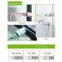 HAPPYX Portable Clothes Drying Rack, 5 Hole Window Frame Hanger Space Saver Hangers Multi-Functional Reusable for Travel Dormitory Hotel Balcony Indoor Outdoor