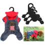 UEETEK Pet Clothes Hangers for Dog Cat Baby Toddler Small Coat Hanger Size S Pack of 10