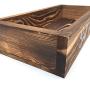 Would Poop Here Again & Seat Yourself Bathroom Decor Storage Box, Toilet Paper Holder Stand, Farmhouse Rustic Wood Organizer