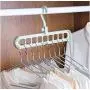 10pcs Non-Slip Plastic Clothes Hanger Storage Rack Holder Wardrobe Closet Organizer Clothing Space Saving Hanging Hooks Random Color 10pcs Non-Slip Plastic Clothes Hanger Storage Rack Holder Wardrobe Closet Organizer Clothing Space Saving Hanging Hooks Random Color