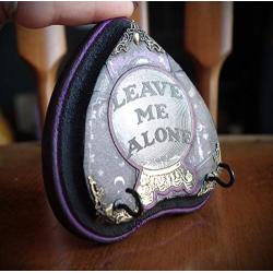 Mini Mystic Fortune Teller Crystal Ball&quotLeave Me Alone" Ouija Inspired Planchette Hand Made 2 Hook Jewelry Key Hanger Organizer