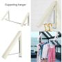 Tenrry Laundry Drying Rack Wall-Mount Retractable Folding Invisible Clothes Hanger
