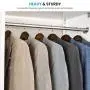 High-Grade Wide Shoulder Wooden Hangers 6 Pack with Non Slip Pants Bar - Smooth Finish Solid Wood Suit Hanger Coat Hanger, Holds upto 20lbs, 360° Swivel Hook, for Dress, Jacket, Heavy Clothes Hangers High-Grade Wide Shoulder Wooden Hangers 6 Pack with Non Slip Pants Bar - Smooth Finish Solid Wood Suit Hanger Coat Hanger, Holds upto 20lbs, 360° Swivel Hook, for Dress, Jacket, Heavy Clothes Hangers