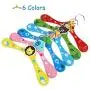NUOLUX Wooden Hanger for Kids 10Pcs Coat Hangers Random Pattern