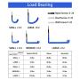 NZACE Garage Hooks Storage Utility Double Hooks, Heavy Duty for Organizing Power Tools, Ladders, Bulk items, Bikes, Ropes etc.(12 Pack))