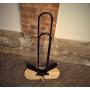 NAHANCO 101N-WD Deluxe Wood Hanger Stackers, Natural, Pack of 1