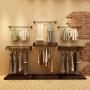 PLLP Coat Racks Clothes Stand Pine Wood Single Clothing Store Shelves/Display Stand/Wall Shelves Rack/Wall Hanging on The Wall Hangers Clothes Drying Clothes Rack Stable and Durable,Clothes Tree