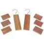 Huji Natural Cedar Wood and Moth Mildew Repellent Blocks and Protects Clothes (Two Set, Cedar Hanger and Blocks) Huji Natural Cedar Wood and Moth Mildew Repellent Blocks and Protects Clothes (Two Set, Cedar Hanger and Blocks)