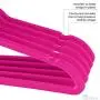 Kids Velvet Non-Slip Clothes Hangers,10/20/30 Pack (B) Kids Velvet Non-Slip Clothes Hangers,10/20/30 Pack (B)
