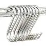 Hulless 3.5 Inch S Shaped Hanging Hooks Solid Stainless Steel S Hooks Kitchen Hooks for Spoon Pan Pot Hangers Multiple Uses 20PCS.