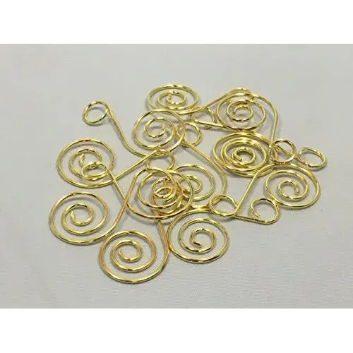 Gold Spiral Christmas Tree Ornament Hangers Gold Spiral Christmas Tree Ornament Hangers