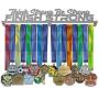 VICTORY HANGERS Motivational Medal Hanger Display Rack - 17.72 in