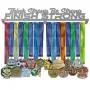 VICTORY HANGERS Motivational Medal Hanger Display Rack - 17.72 in