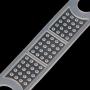 XISAOK 20Pciese Silicone Clothes Hangers Anti Slip Strip Clothes Rack Pad Windproof
