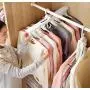 SHUPAI Multi-Function Hanger Storage Artifact Hangers Hanging Clothes Home vibrato no Trace Magic Clothes Dormitory Folding Hook