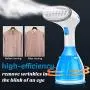 NUOBEIER Steamer for Clothes Steamer, Powerful Handheld Portable Travel Garment Steamer Fabric Wrinkle Remover, 20s Fast Heat-up,280ml Large Detachable Water Tank LS NUOBEIER Steamer for Clothes Steamer, Powerful Handheld Portable Travel Garment Steamer Fabric Wrinkle Remover, 20s Fast Heat-up,280ml Large Detachable Water Tank LS