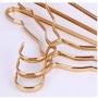 10pcs Random Color Aluminum Alloy Drying Racks Home Seamless Hanger Anti-Slip Clothing Hanger Anti-Rust Windproof Dress Cloth Rack