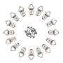 Comdox 100 Pack Picture Hangers Triangle Ring Picture Frame Hanger with Screws