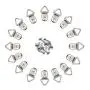 Comdox 100 Pack Picture Hangers Triangle Ring Picture Frame Hanger with Screws Comdox 100 Pack Picture Hangers Triangle Ring Picture Frame Hanger with Screws