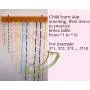 Montessori Multiplication bead chains with hanger