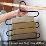 devesanter Pants Hanger Multi-Layer S-Style Jeans Trouser Hanger Closet Stainless Steel Rack Space Saver for Tie Scarf Jeans Clothes(4 Pack ) devesanter Pants Hanger Multi-Layer S-Style Jeans Trouser Hanger Closet Stainless Steel Rack Space Saver for Tie Scarf Jeans Clothes(4 Pack )