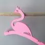 shengyuze Cute Flamingo PVC Childrens Room Decorative Clothes Coat Hanger Hanging Tool Space Saving for Home Storage, PVC Foam Board - White