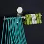 simpletome Clothes Hanger Storage Rack Organizer Wall Mount Adhesive OR Drilling Installation simpletome Clothes Hanger Storage Rack Organizer Wall Mount Adhesive OR Drilling Installation