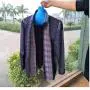 10Pcs PVC Inflatable Clothes Hanger Rack Foldable Non Slip Travel Portable Coat Hangers 10Pcs PVC Inflatable Clothes Hanger Rack Foldable Non Slip Travel Portable Coat Hangers