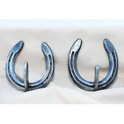 Horseshoe hooks and hangers - The Heritage Forge 2 Hooks