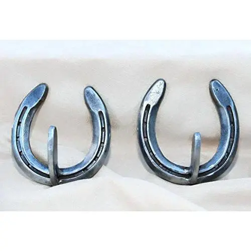 Horseshoe hooks and hangers - The Heritage Forge 2 Hooks Horseshoe hooks and hangers - The Heritage Forge 2 Hooks