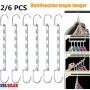 jskjlkl2019 Portable Clothes Hangers Organizer Multi Function Metal Space Saving Closet Magic Hanger Rack(Pack of 2)