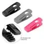 Corodo Plastic Hanger Clips, Black Strong Pinch Grip Clips for Use with Slim-line Clothes Velvet Hangers, Multi-Purpose Finger Clips 100 Pack Corodo Plastic Hanger Clips, Black Strong Pinch Grip Clips for Use with Slim-line Clothes Velvet Hangers, Multi-Purpose Finger Clips 100 Pack
