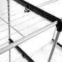 Moon_Daughter Shelf Rack Closet Storage Rail Rack Clothes Hanger Portable Apartment Dorm Large