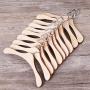 Chuiouy 10Pcs Wood Clothes Hangers House Accessories