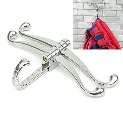 Zinc Alloy Bathroom Dragonfly Wall Hook Clothes Hanger Hat Towel Holder