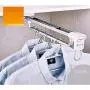 GWXYMJ Coat Rack Wardrobe Push-Pull Clothes Hanger, Monorail Clothes Rack, Telescopic Hardware Accessories Pole, Wardrobe Storage Rack Closet Hanging Rod (Size : 356mm/13.9inch) GWXYMJ Coat Rack Wardrobe Push-Pull Clothes Hanger, Monorail Clothes Rack, Telescopic Hardware Accessories Pole, Wardrobe Storage Rack Closet Hanging Rod (Size : 356mm/13.9inch)