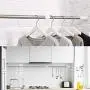 Hoimpro Tension Shower Curtain Rod Adjustable Tension Closet Rod, Heavy Duty Shower Stall Rod, Adjustable Doorway Clothes Hanger, No Drilling Suspension Spring Rod, 27 to 47 inch, Stainless Steel Hoimpro Tension Shower Curtain Rod Adjustable Tension Closet Rod, Heavy Duty Shower Stall Rod, Adjustable Doorway Clothes Hanger, No Drilling Suspension Spring Rod, 27 to 47 inch, Stainless Steel