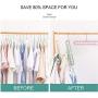 10pcs Random Color Magic Multi-Door Holder Circle Hanger Clothes Drying Rack Multifunctional Plastic Hanger House Storage Hanger Home Storage