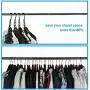 Cascading Hanger organizer for Clothing Wardrobe,Closet Space Hanger organizer Saver Pack of 10 Pack with Sturdy Plastic Hanger Clothes Hangers Organizer for Heavy Clothes ,Trouser, Jeans Etc Cascading Hanger organizer for Clothing Wardrobe,Closet Space Hanger organizer Saver Pack of 10 Pack with Sturdy Plastic Hanger Clothes Hangers Organizer for Heavy Clothes ,Trouser, Jeans Etc