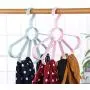 Sendk Petal Scarf Rack, Scarf Hanger,Scarf Holder Closet Clothes Hangers Wardrobe Belt Tie Storage Rack