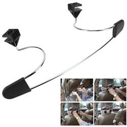 sikiwind Car Clothes Rack - Car Seat Headrest Hanger Clothes Rack Stainless Steel Hook Coat Hanger