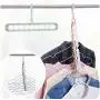 Home Storage Clothes Hanger Drying Rack Plastic Scarf Clothes Hangers Storage Racks Wardrobe Storage Hanger 10pcs Random Color